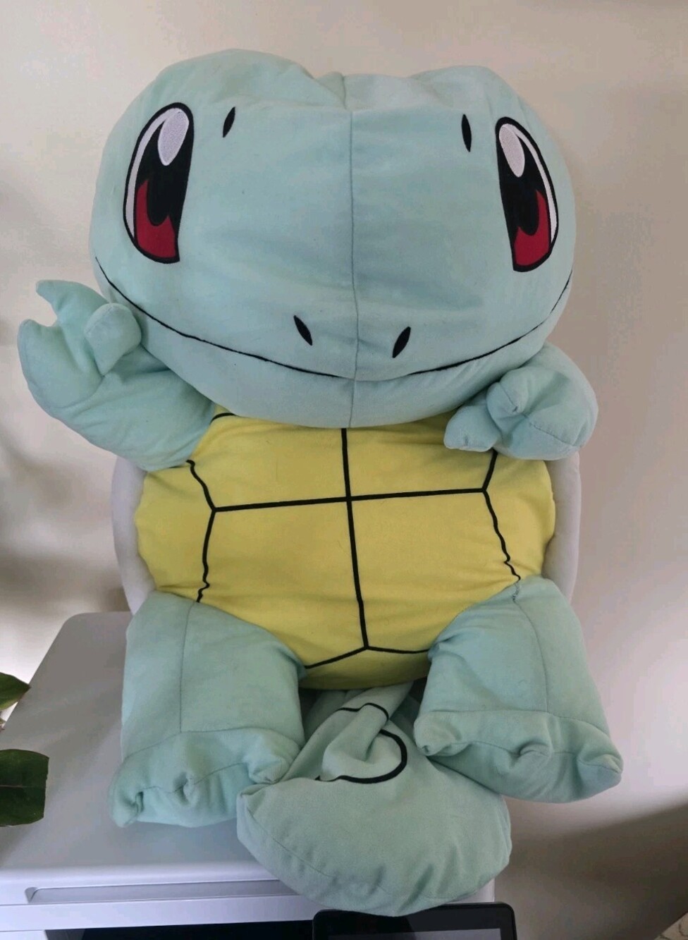 2016 Pokemon Center Exclusive Squirtle 27 in Large Trainer Life Size Plush